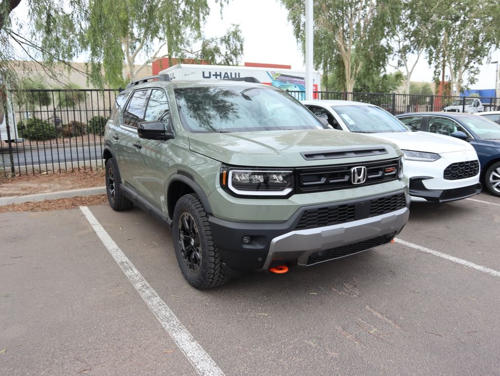 New 2026 Ash Green Metallic Honda TrailSport Elite image 3