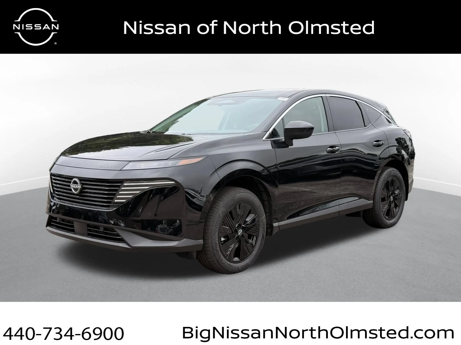New 2026 Super Black Nissan SV image 1