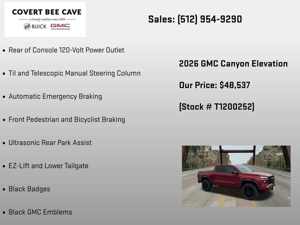 New 2026 Volcanic Red Tintcoat GMC Elevation image 30
