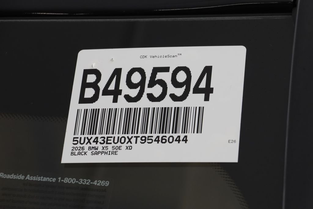 New 2026 Black Sapphire Metallic BMW xDrive50e image 28