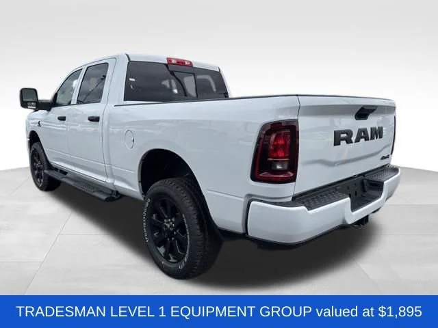 New 2026 Bright White Clear-Coat Exterior Paint RAM Black Express image 5