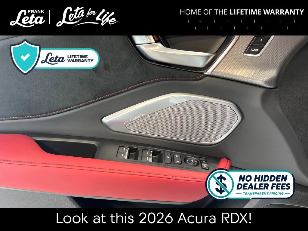 New 2026 Platinum White Pearl Acura w/A-Spec Package image 18