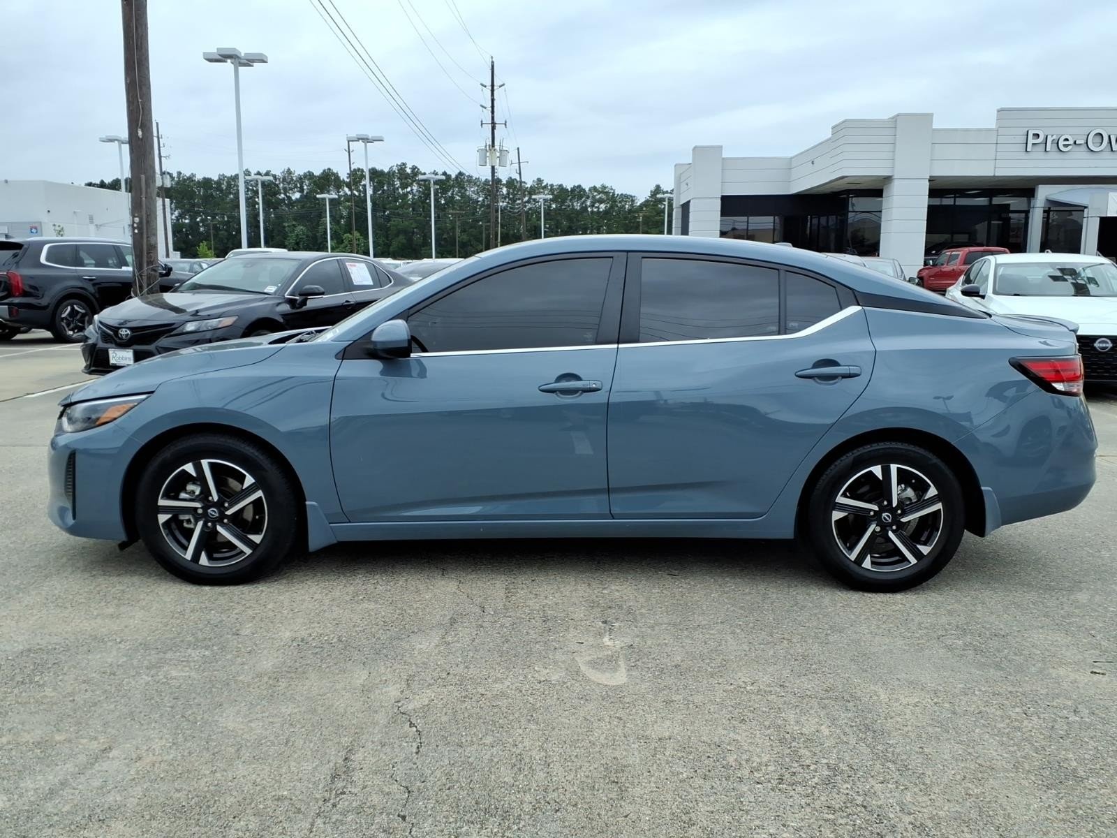 2025 Nissan Sentra SV Gray at Robbins Nissan