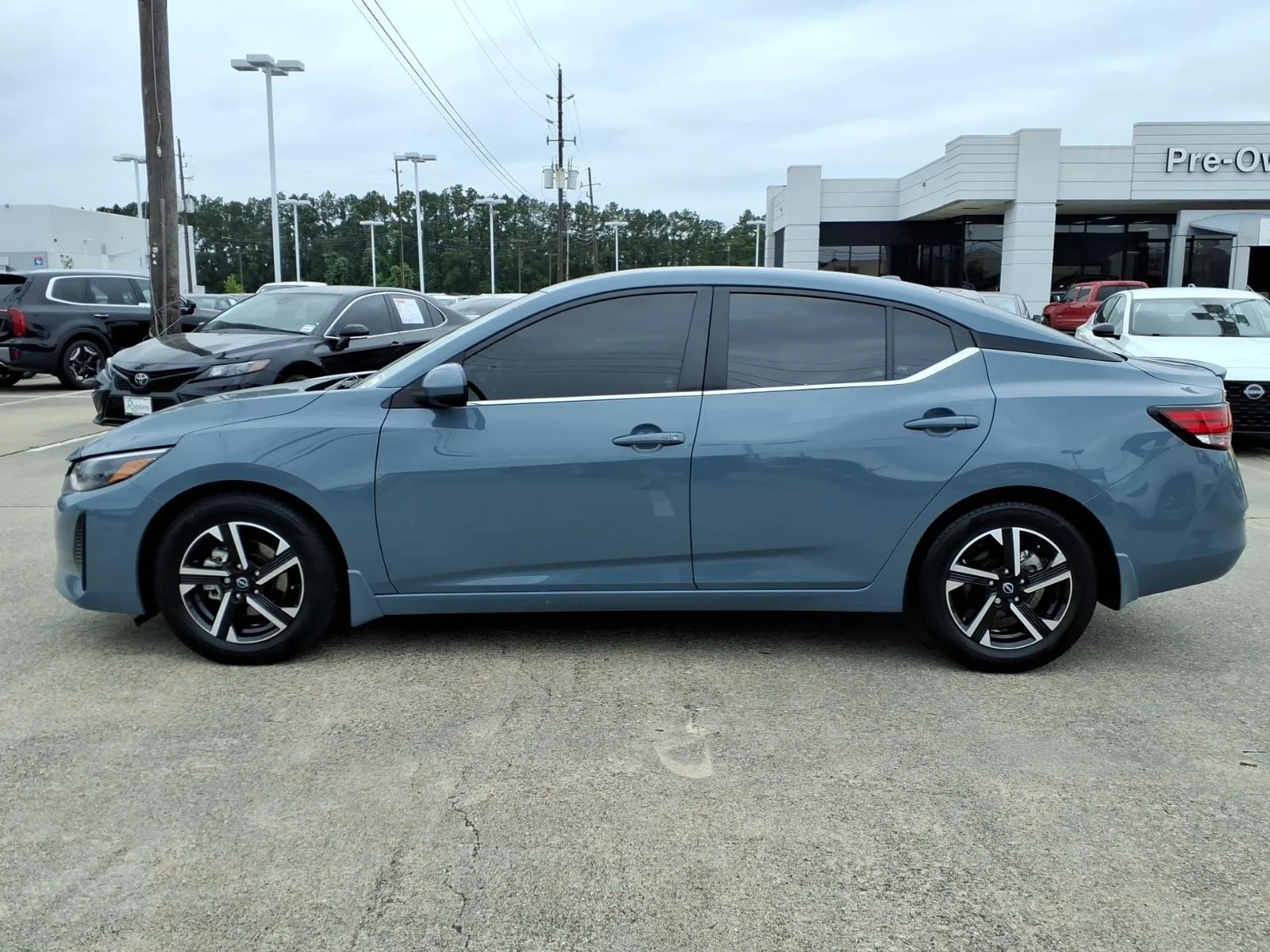 2025 Nissan Sentra SV Gray at Robbins Nissan