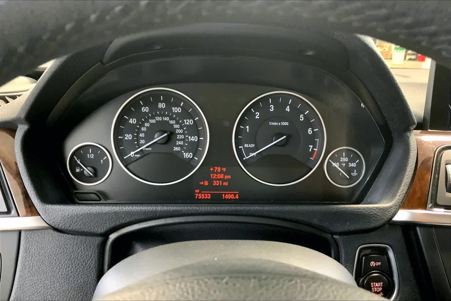 Used 2014 Black Sapphire Metallic BMW 328i xDrive image 25