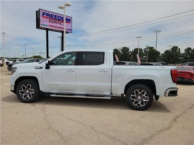 New 2026 Glacier White Tricoat GMC SLT image 2