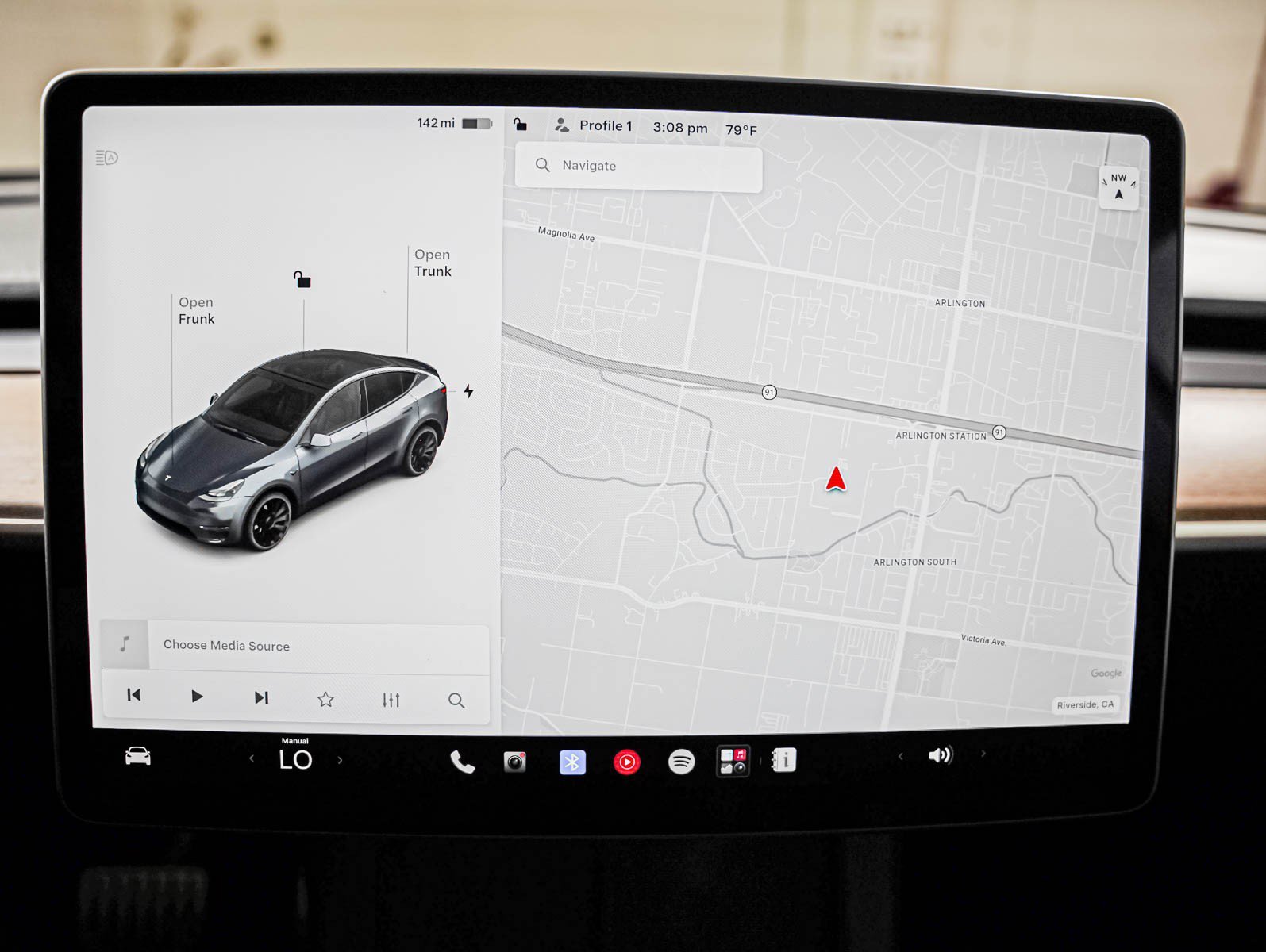 Used 2021 Gray Tesla Performance image 16