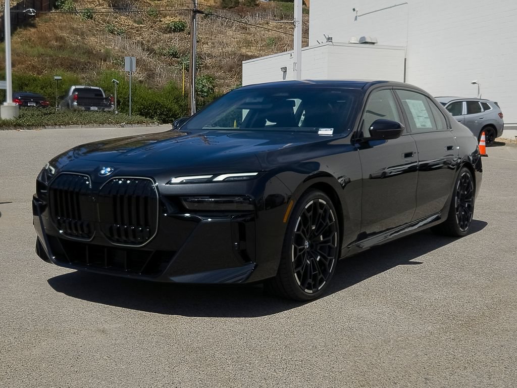 New 2026 Black Sapphire Metallic BMW 740i image 3