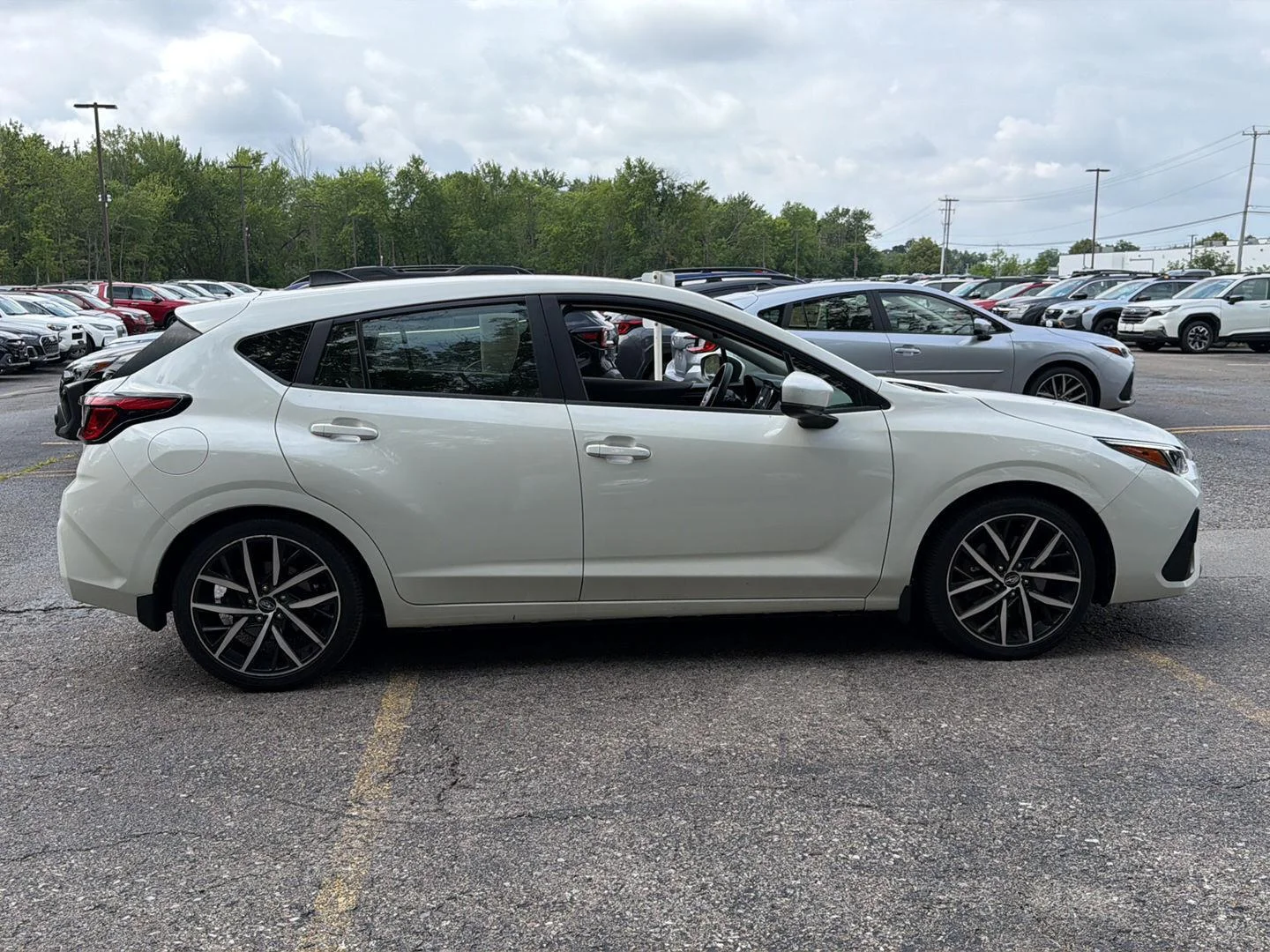 Used 2024 Crystal White Pearl Subaru Sport image 7