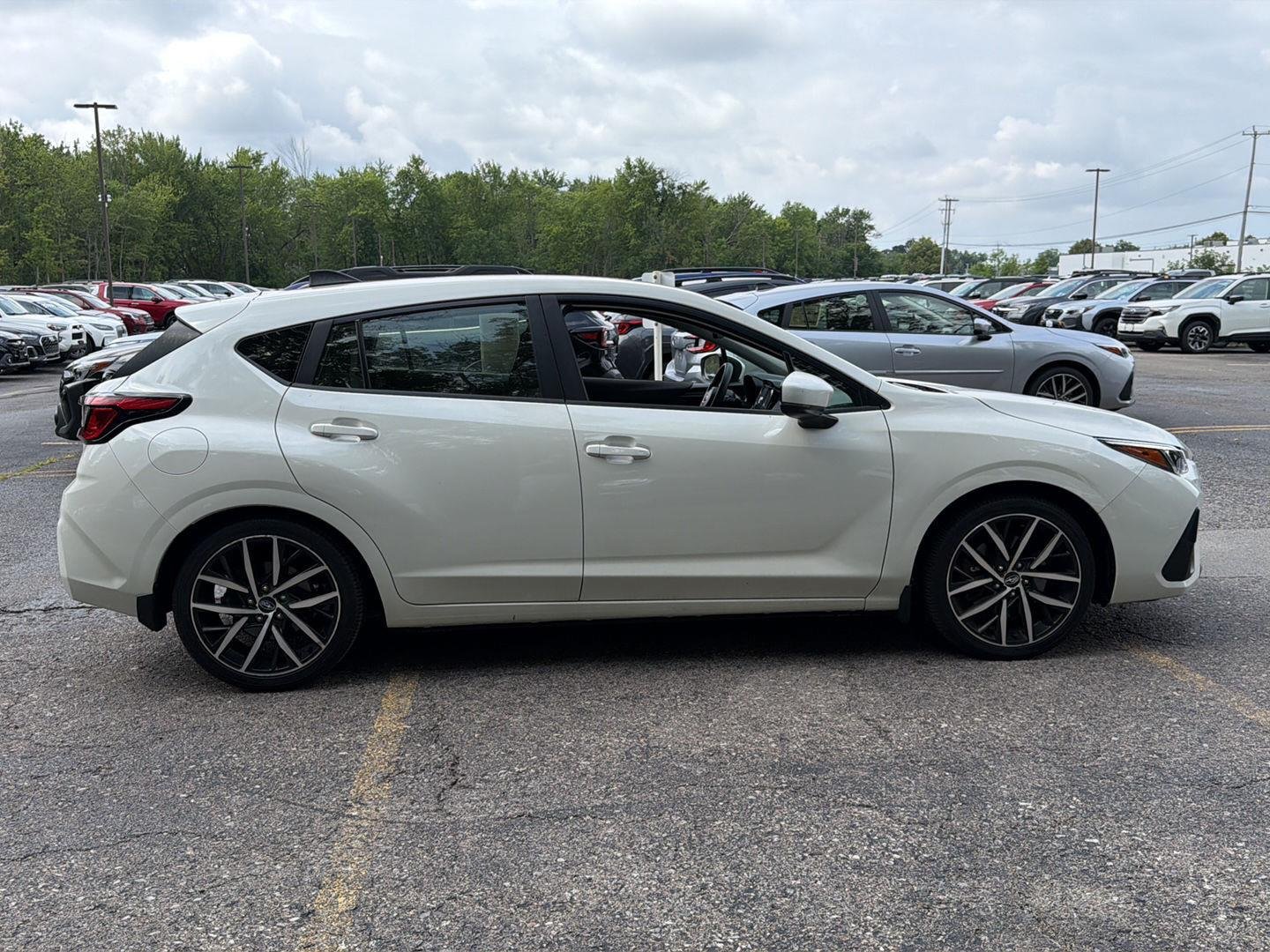 Used 2024 Crystal White Pearl Subaru Sport image 7
