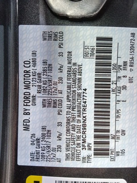 New 2026 Carbonized Gray Metallic Ford Big Bend® image 34