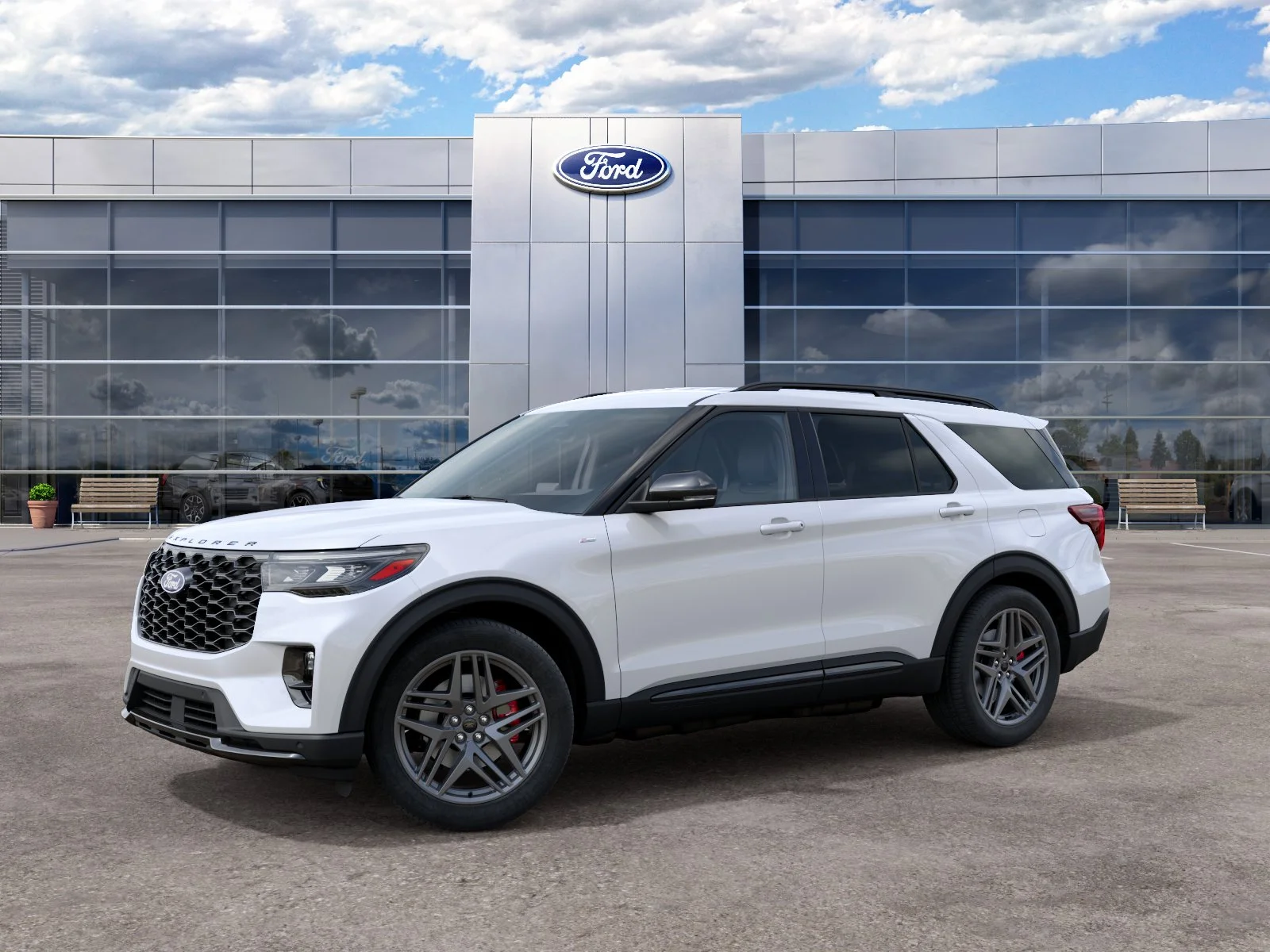 New 2027 Star White Metallic Tri-Coat Ford ST-Line image 14