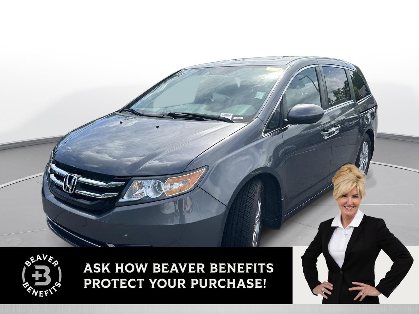 2016 Honda Odyssey EX-L with DVD Rear Entertainment System's photo