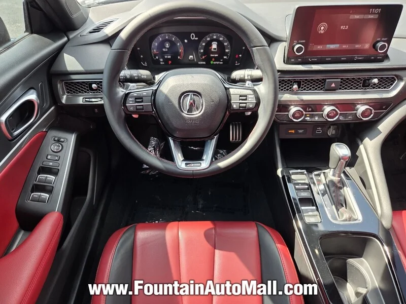 Used 2024 Majestic Black Pearl Acura CVT W/A-SPEC PACKAGE image 12