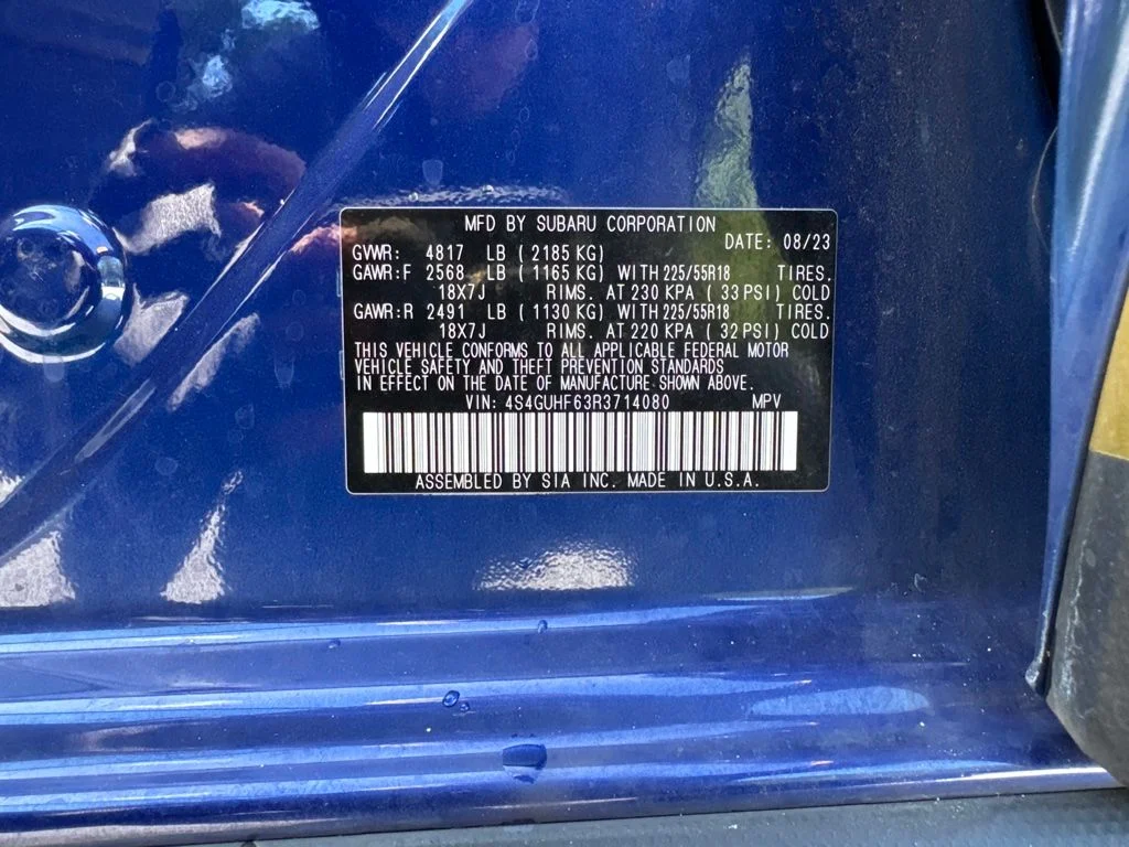Certified Used 2024 Sapphire Blue Pearl Subaru Sport image 14