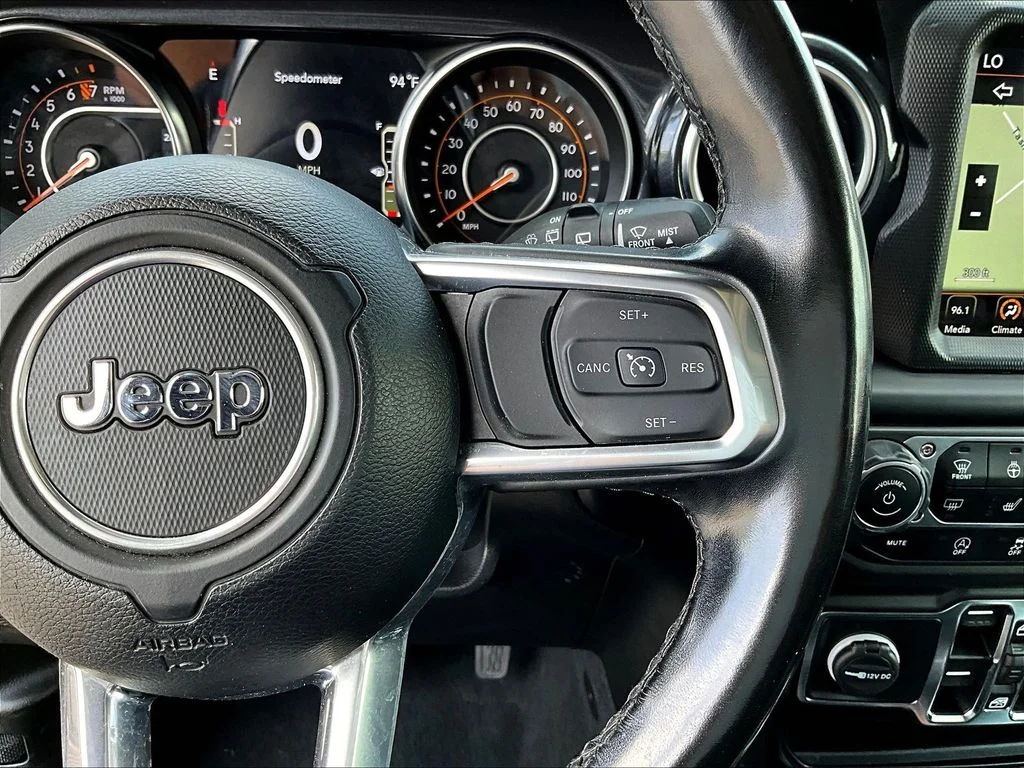 Used 2022 Black Jeep Unlimited Sahara Altitude image 12