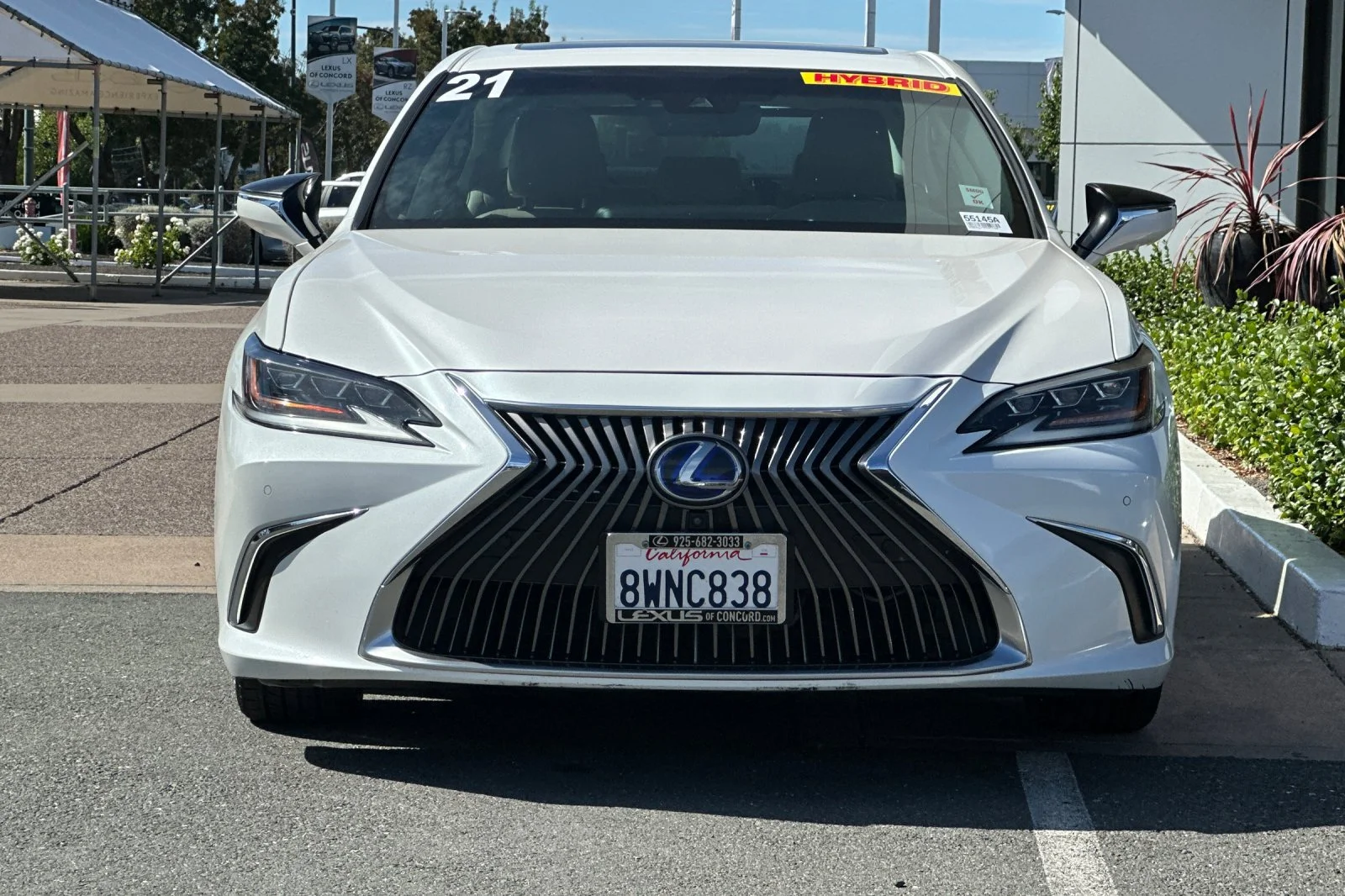 Used 2021 White Pearl Lexus 300h Luxury image 6