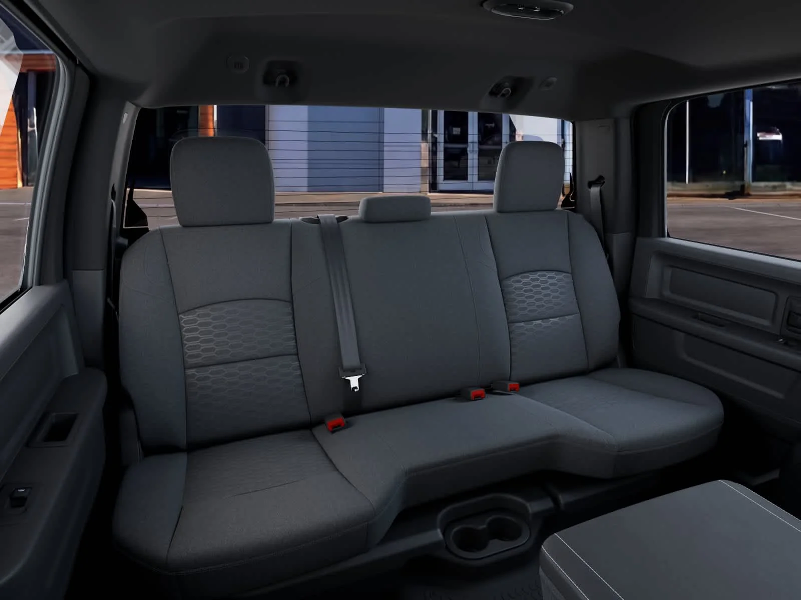 New 2026 Diamond Black Crystal Pearlcoat Ram Tradesman image 15
