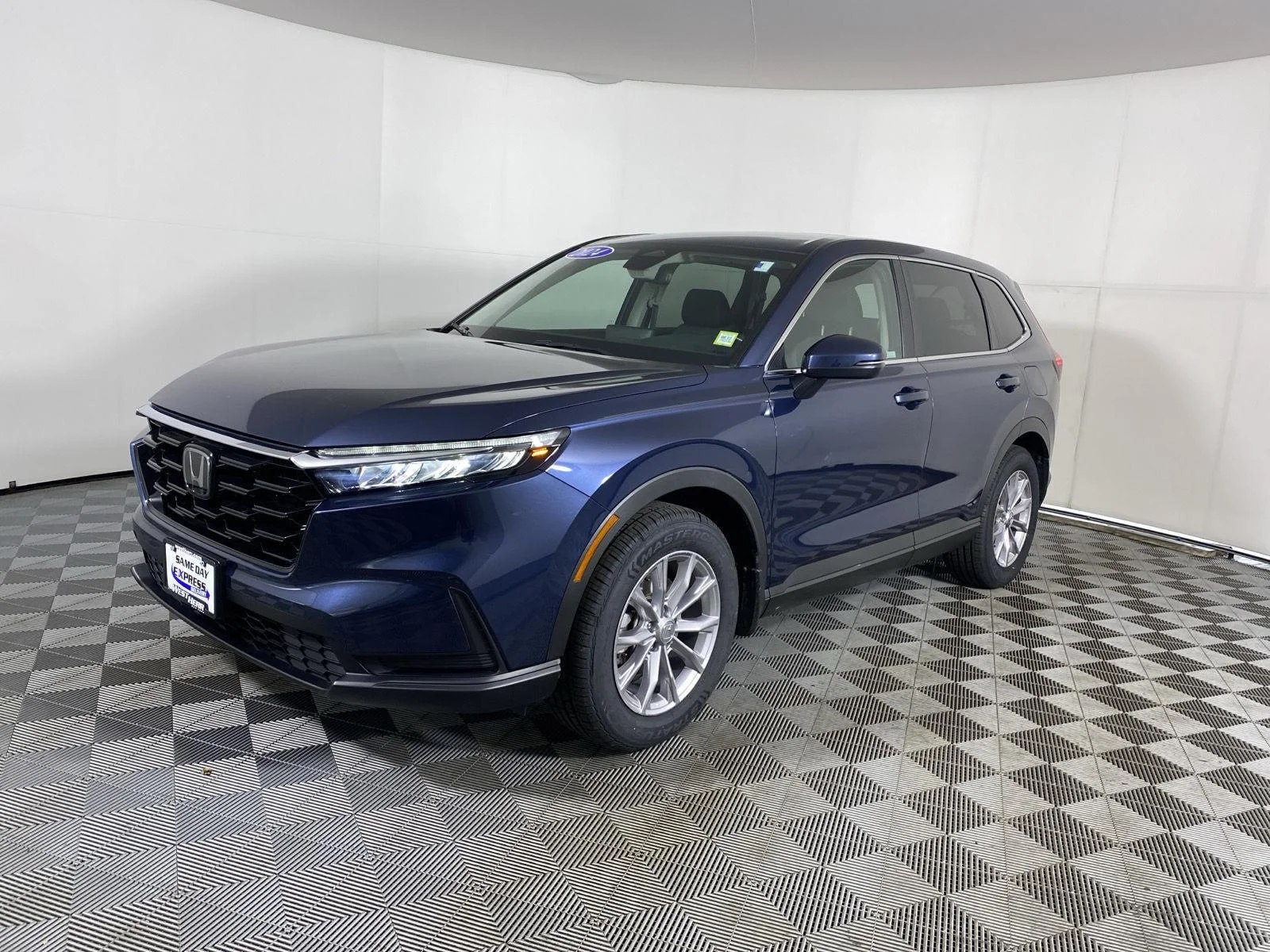 Used 2024 Canyon River Blue Metallic Honda EX image 3