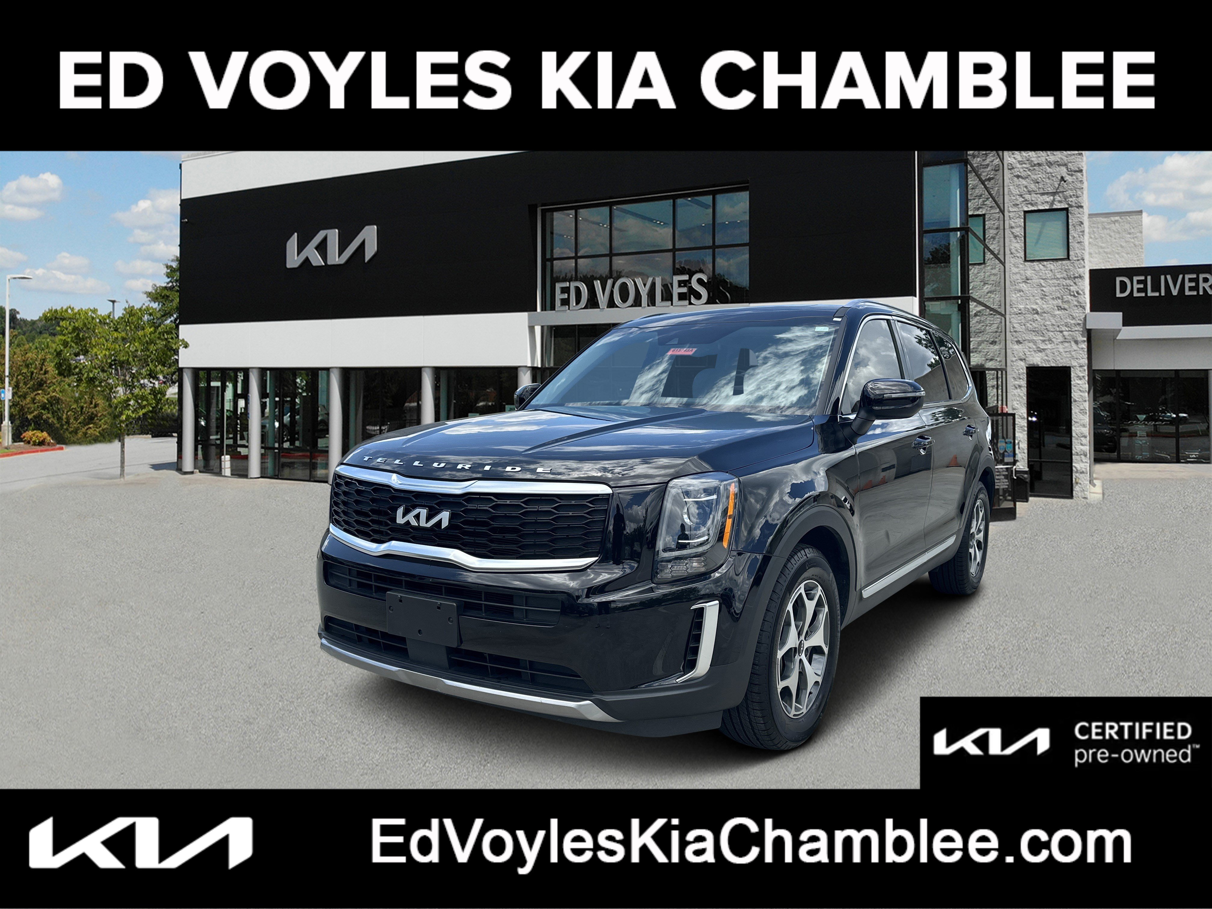 Certified Used 2022 Black Copper Kia EX image 1