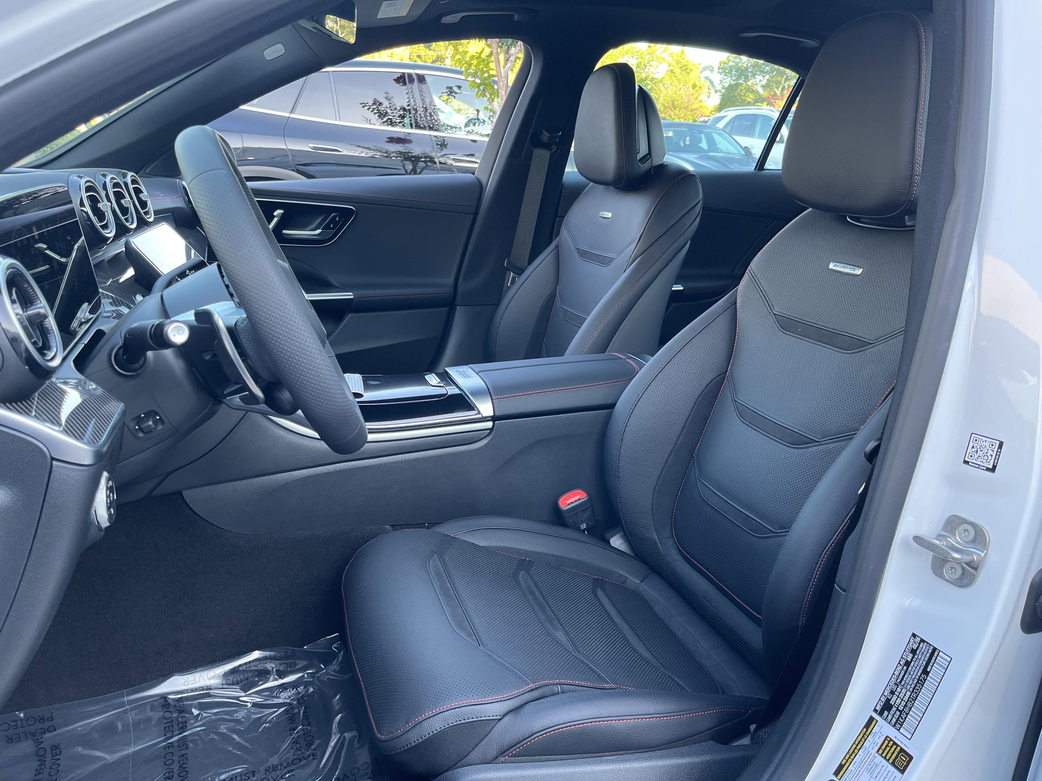 New 2026 MANUFAKTUR Moonlight White Metallic Mercedes-Benz AMG® C 43 image 16