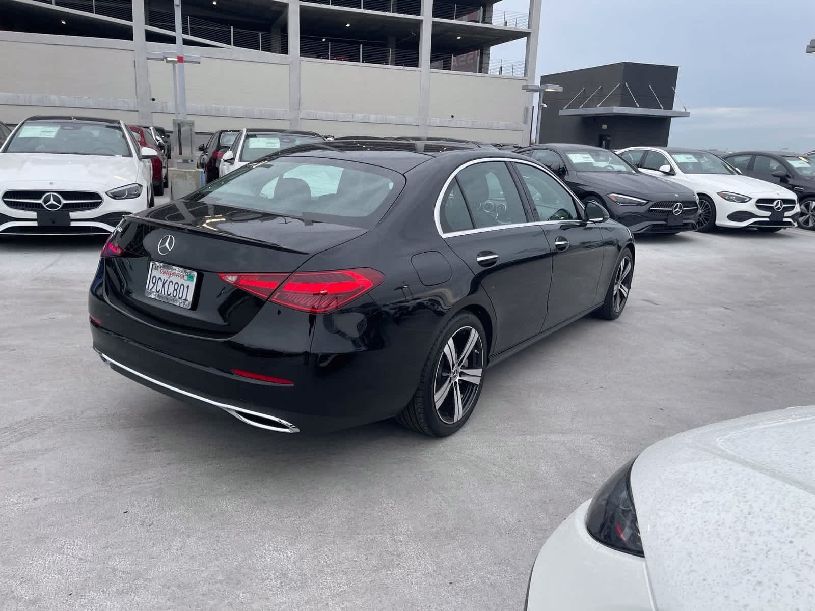 Used 2022 Black Mercedes-Benz C 300 image 3
