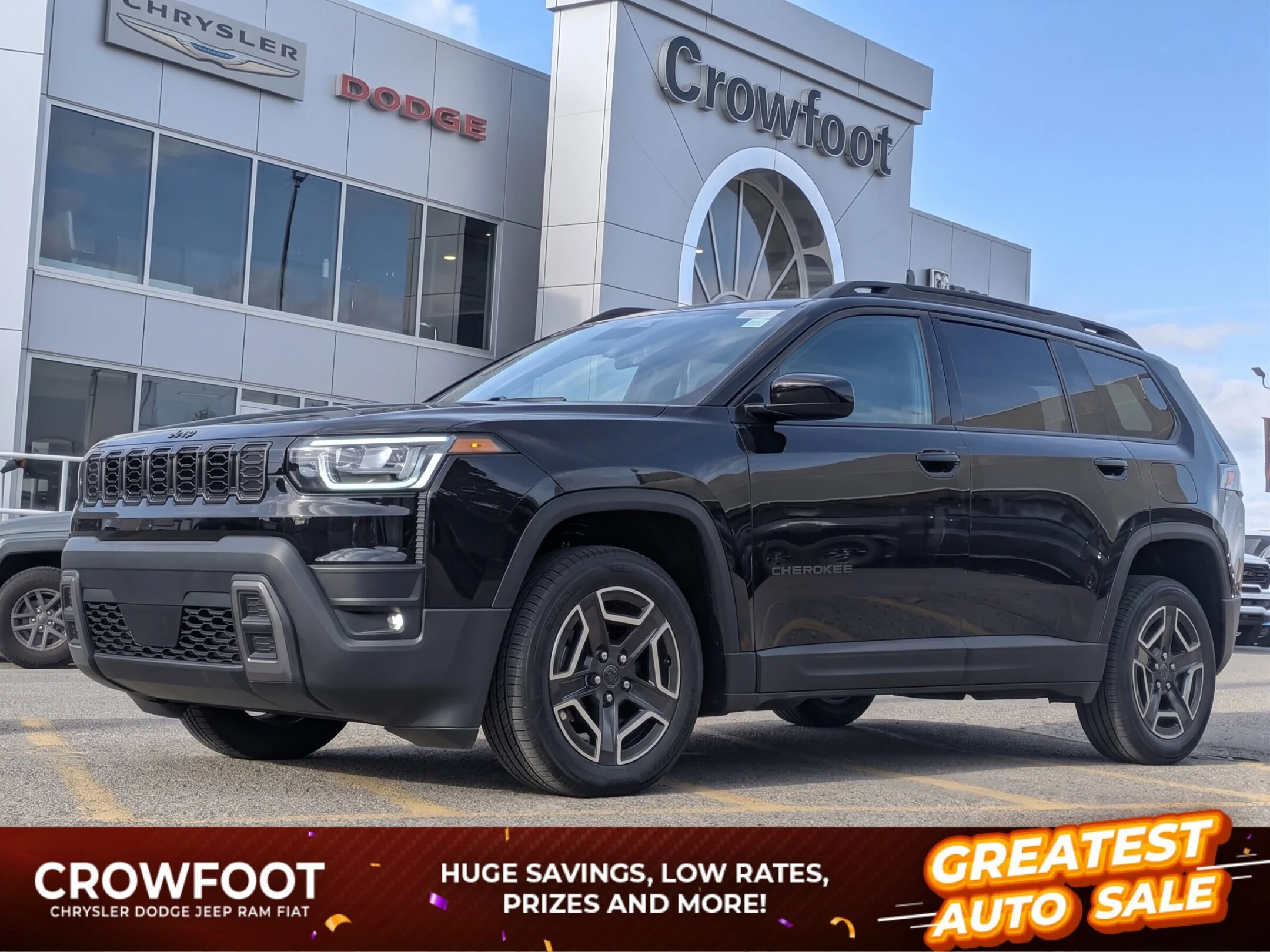 New 2026 Black Jeep Laredo - - Hybrid - Mopar Interior Protection Pkg - Adaptive Cruise - 12.3 Display & More! image 1