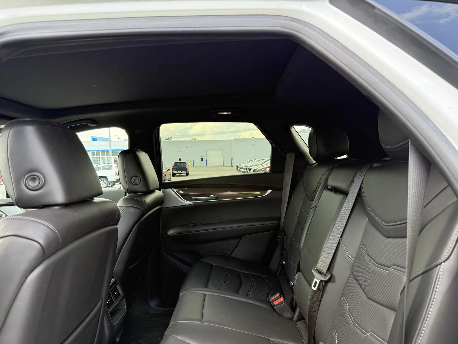 Used 2023 Crystal White Tricoat Cadillac AWD Sport image 8