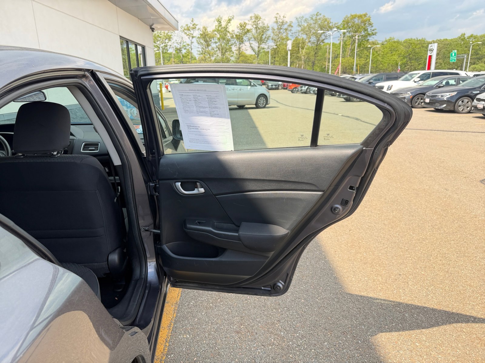 Used 2015 Modern Steel Metallic Honda LX image 31