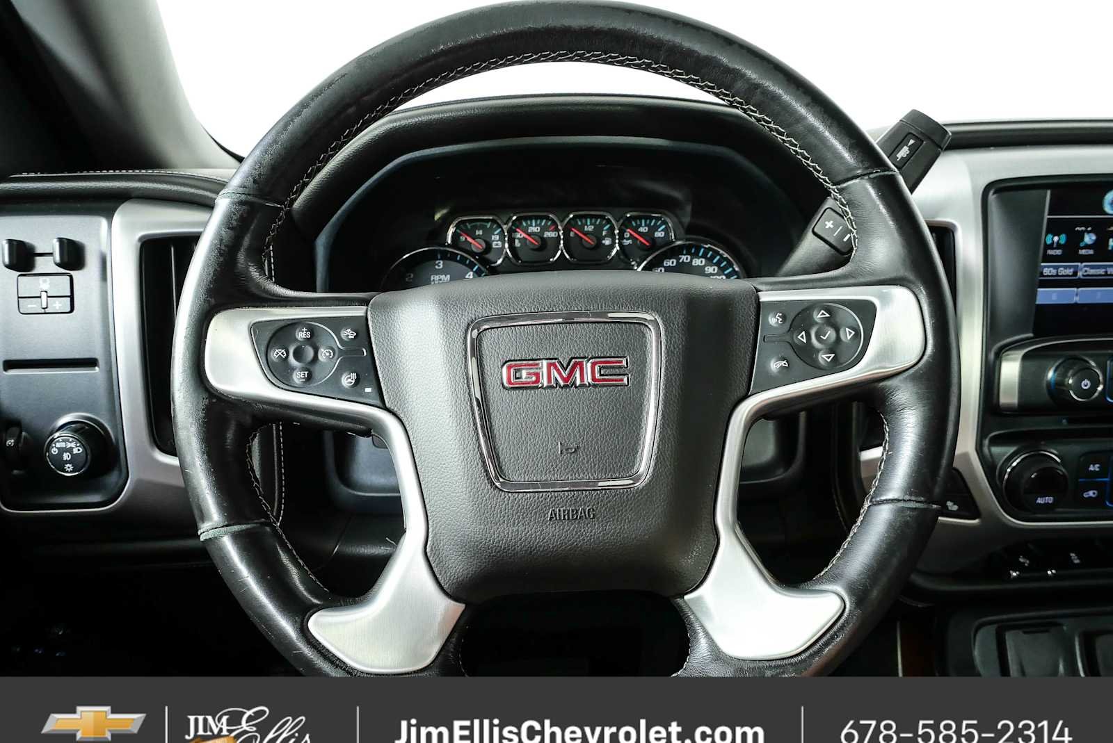Used 2018 ONYX BLACK GMC SLT image 10