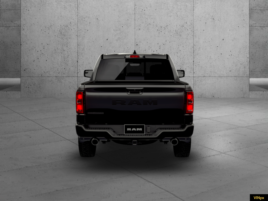 New 2026 Diamond Black Crystal Pearl-Coat Exterior Paint RAM Big Horn/Lone Star image 5