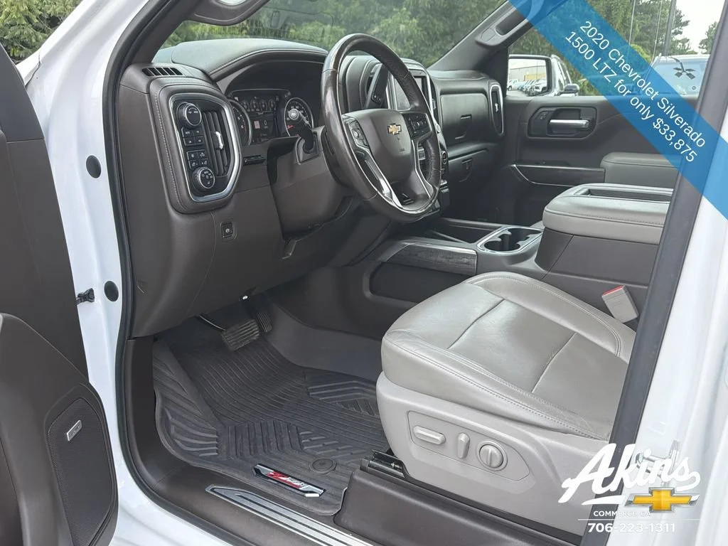 Certified Used 2020 SUMMIT WHITE Chevrolet LTZ image 14