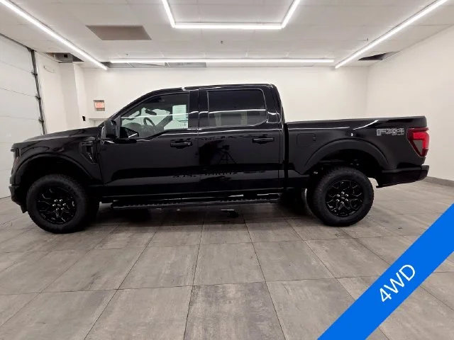 New 2026 Agate Black Metallic Ford XLT image 2