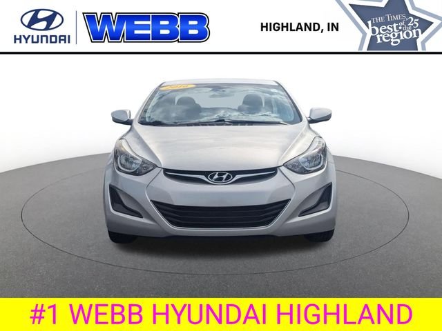 Used 2016 Hyundai Elantra SE with VIN 5NPDH4AE9GH765443 for sale in Highland, IN