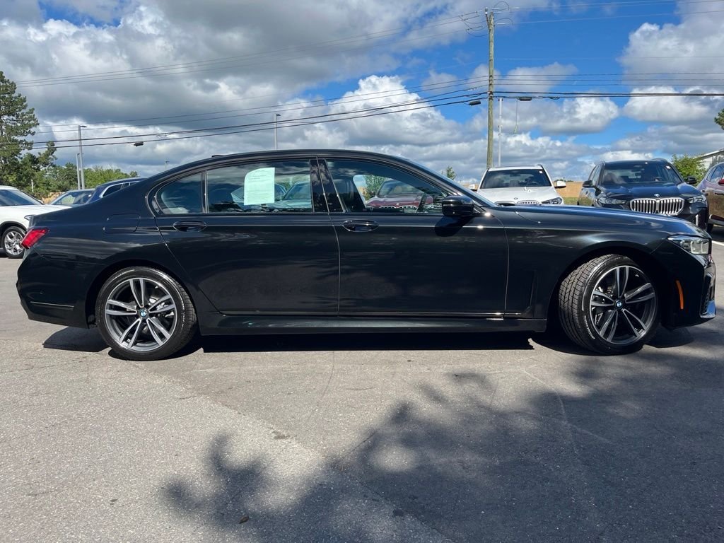 Certified Used 2022 Black Sapphire Metallic BMW 740i xDrive image 8