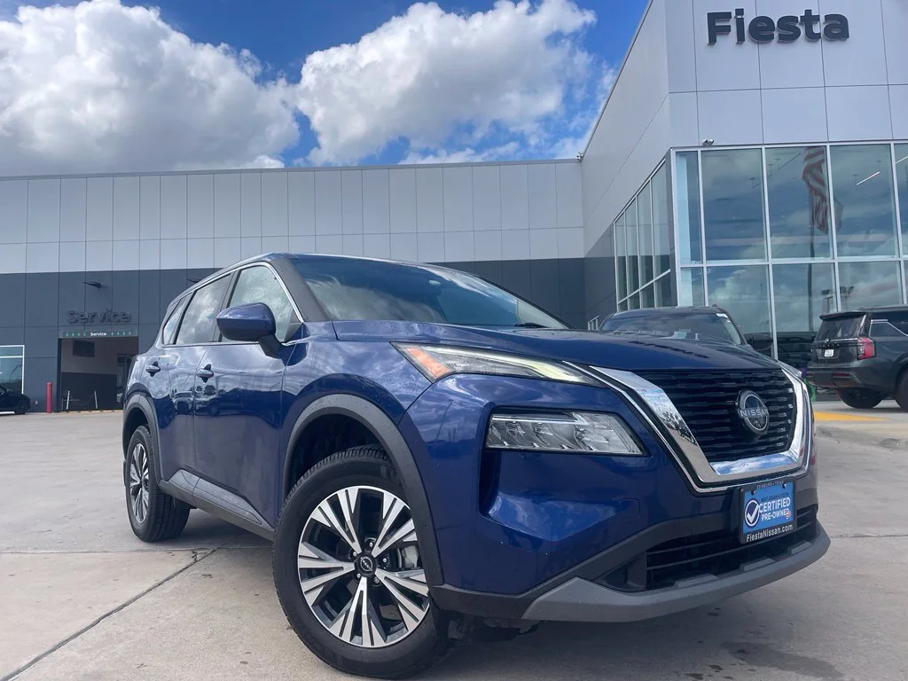 Used 2023 Blue Nissan SV image 1