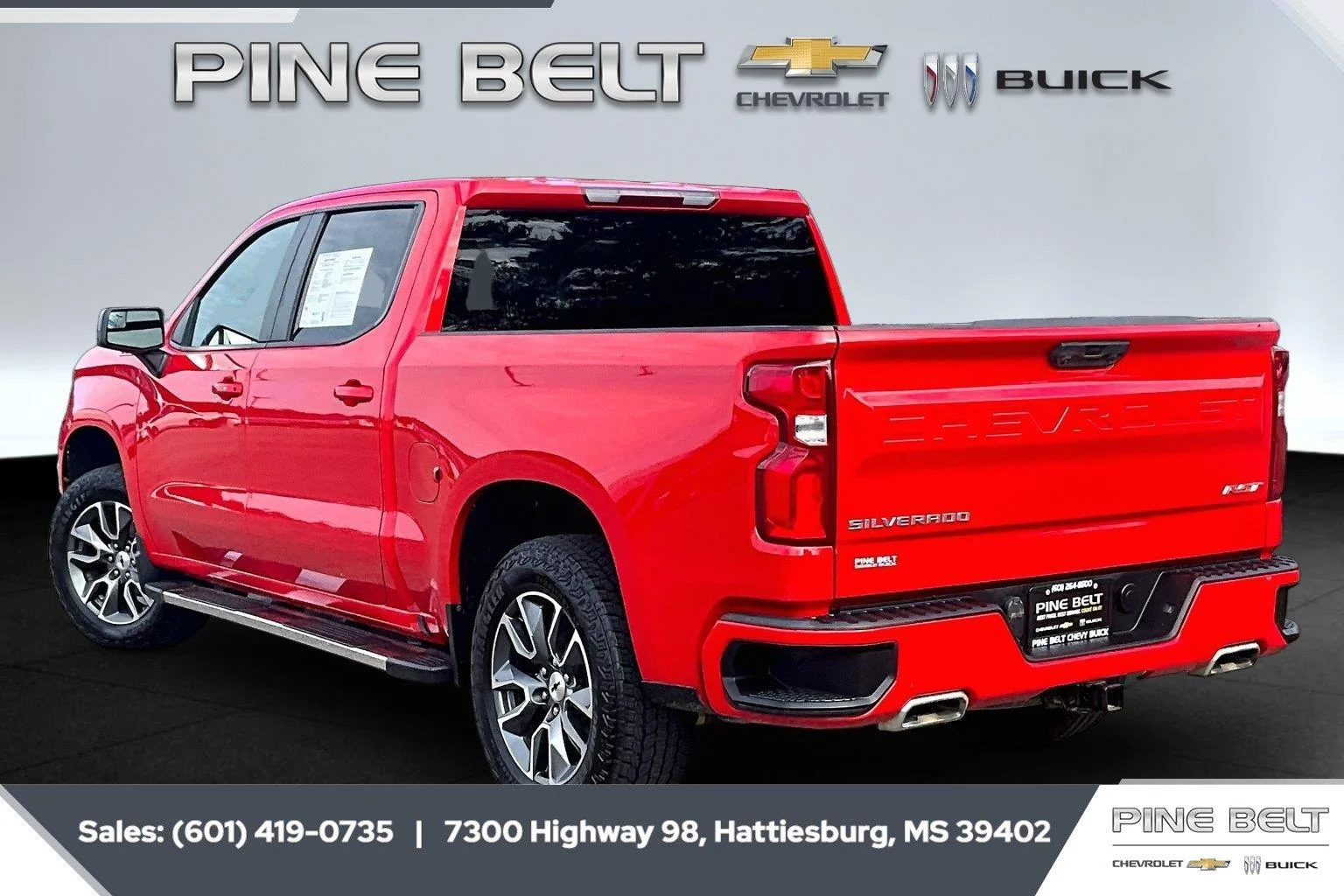 Used 2023 Red Hot Chevrolet RST image 2