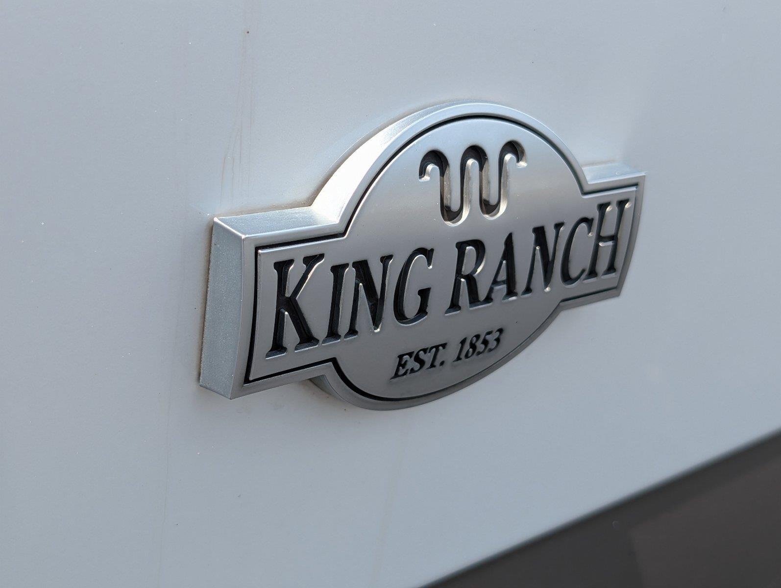 Used 2019 White Platinum Metallic Tri-Coat/Stone Gray Ford King Ranch image 38