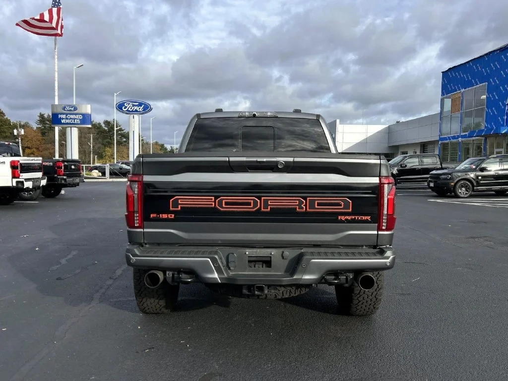 Used 2025 Gray Metallic Ford Raptor image 4