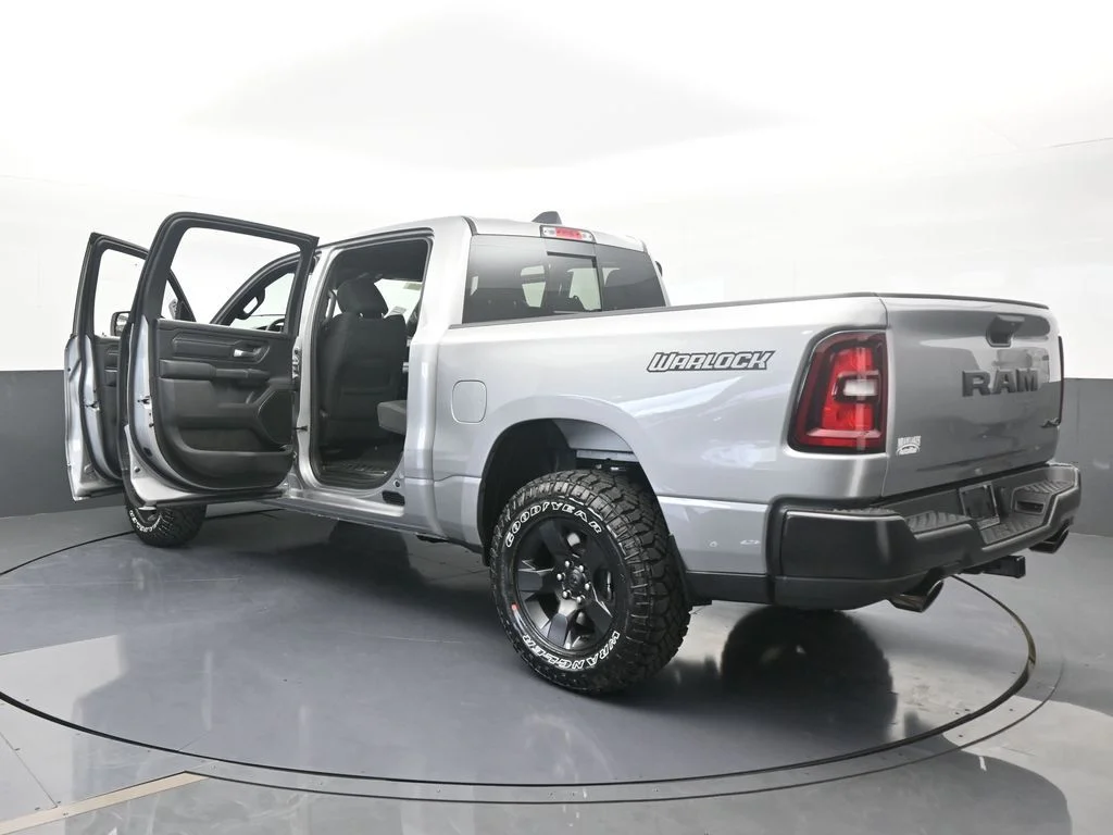 New 2026 Billet Silver Metallic Clear-Coat Exterior Paint RAM Warlock image 73