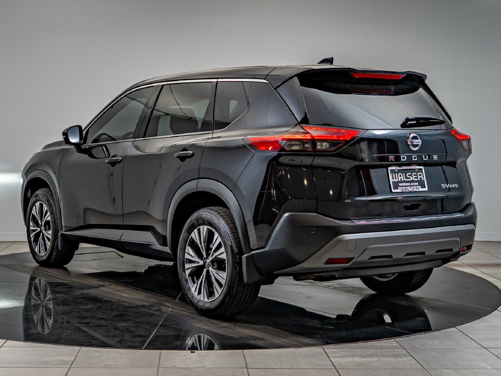 Used 2021 Super Black Nissan SV image 7