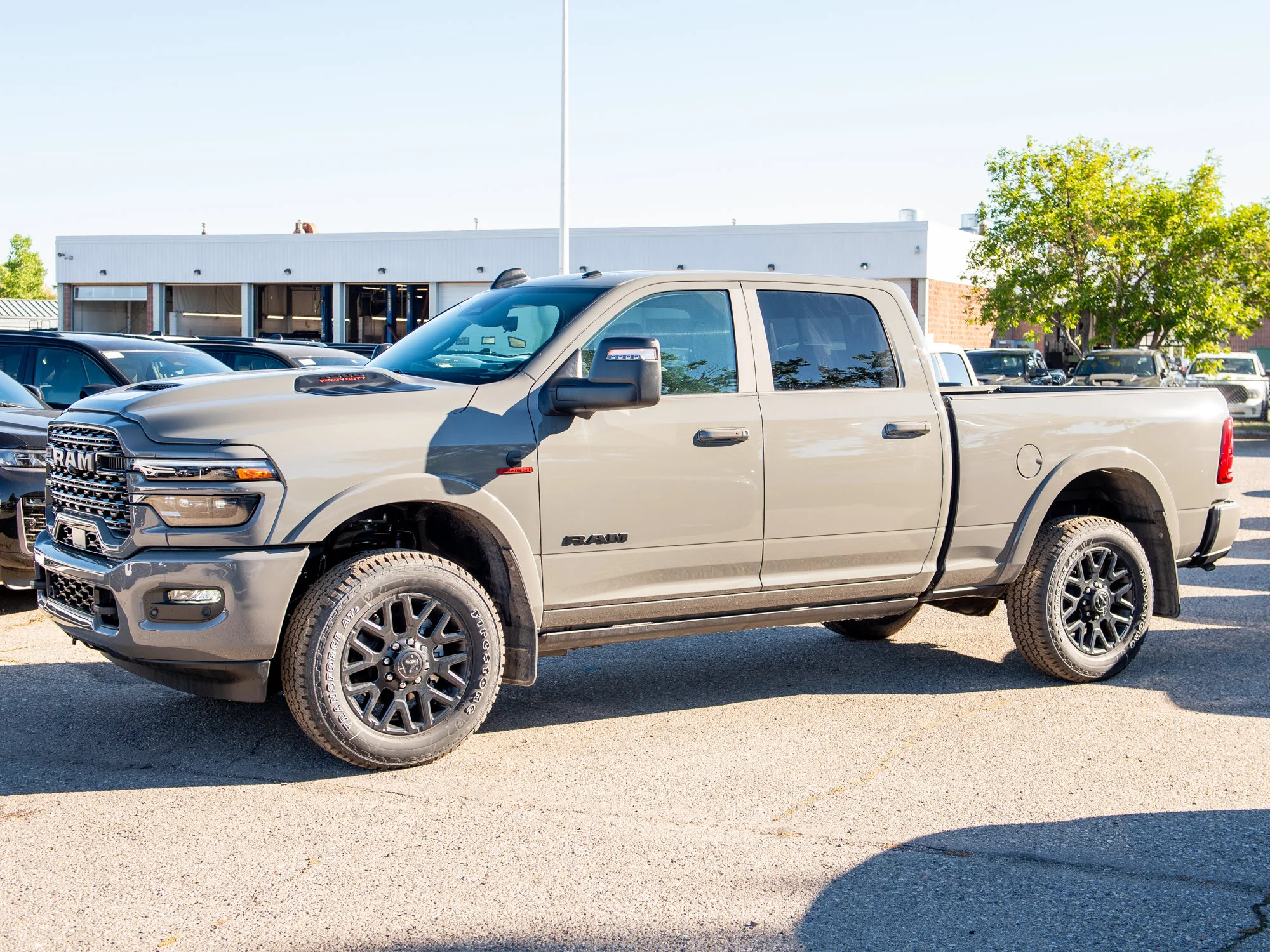 New 2026 Grey RAM Limited Night* Crew Cab 4x4, Sunroof, Level 1 Equip Group image 3