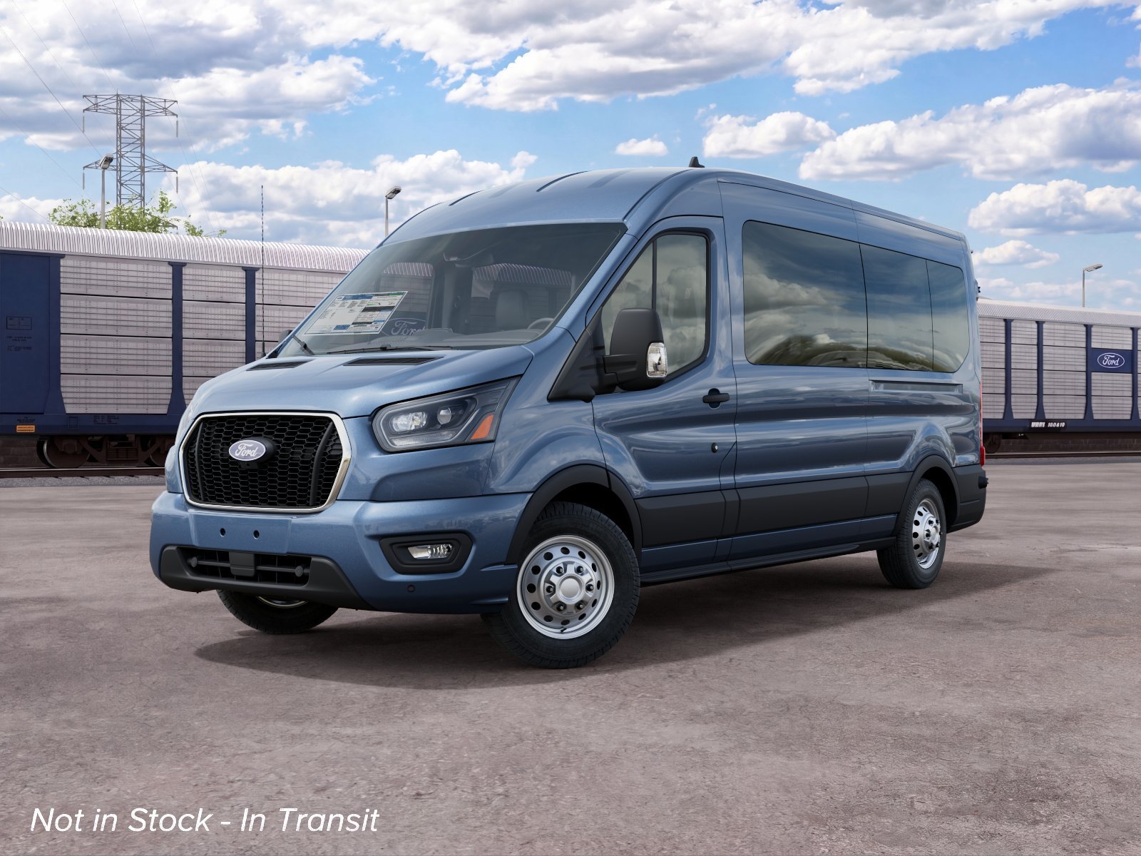 New 2027 Blue Metallic Ford XLT image 2