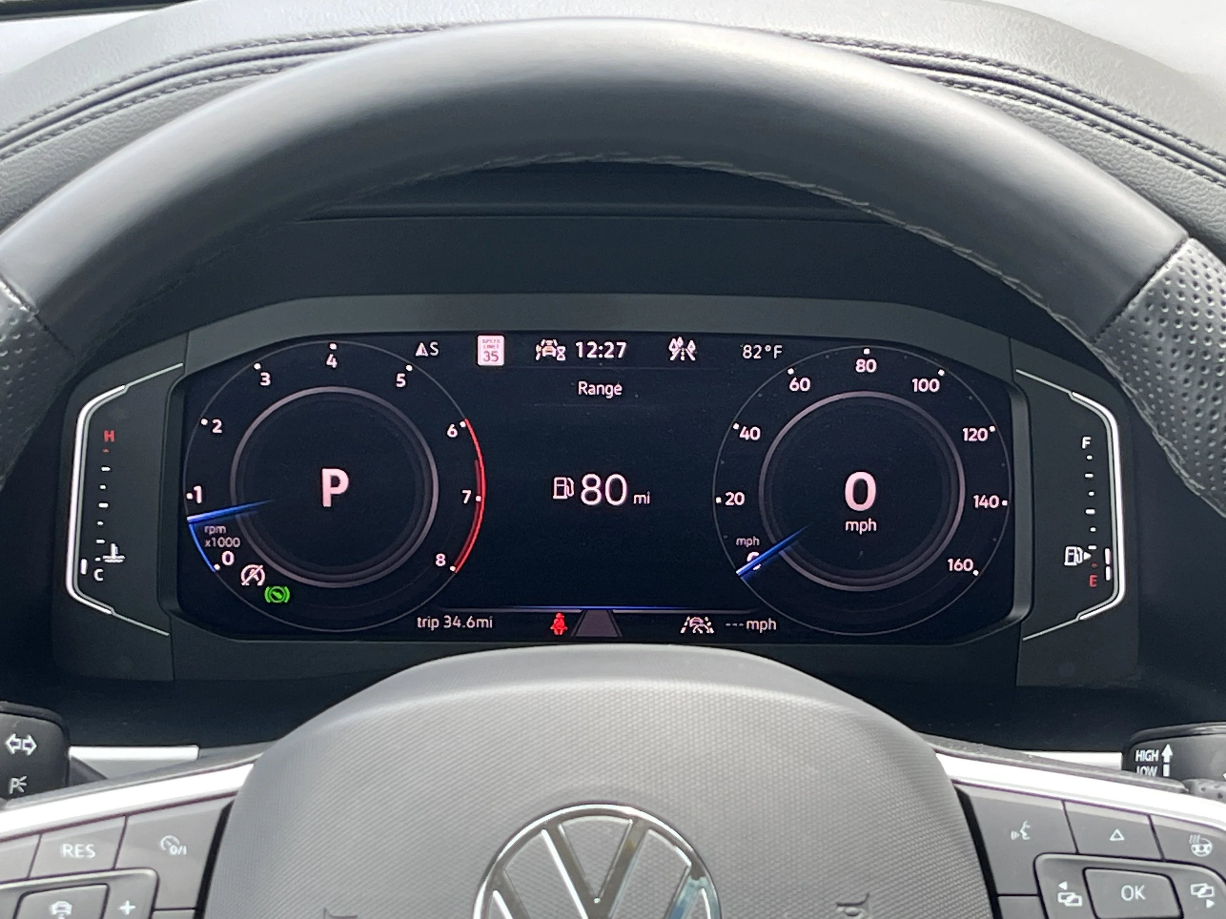 Certified Used 2023 DEEP BLACK PEARL EFFECT Volkswagen 3.6L V6 SEL R-Line Black image 13