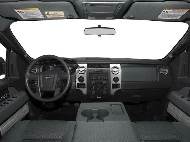 Used 2013 White Platinum Metallic Tri-Coat Ford Lariat image 3
