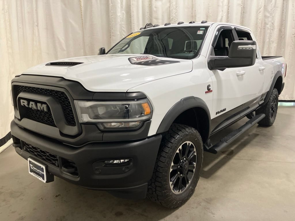 Used 2023 Bright White Clearcoat Ram Power Wagon Rebel image 25