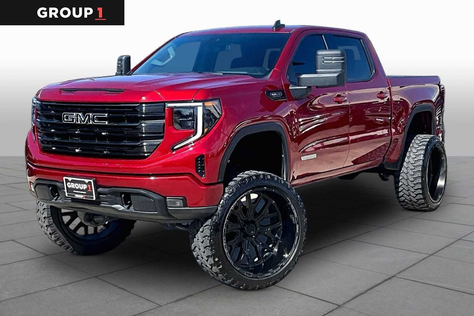 Used 2024 Volcanic Red Tintcoat GMC Elevation image 1