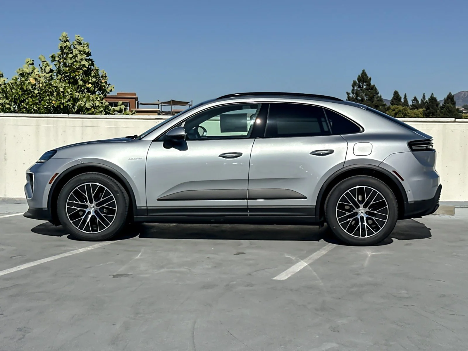 New 2026 Dolomite Silver Metallic Porsche 4 Electric image 2