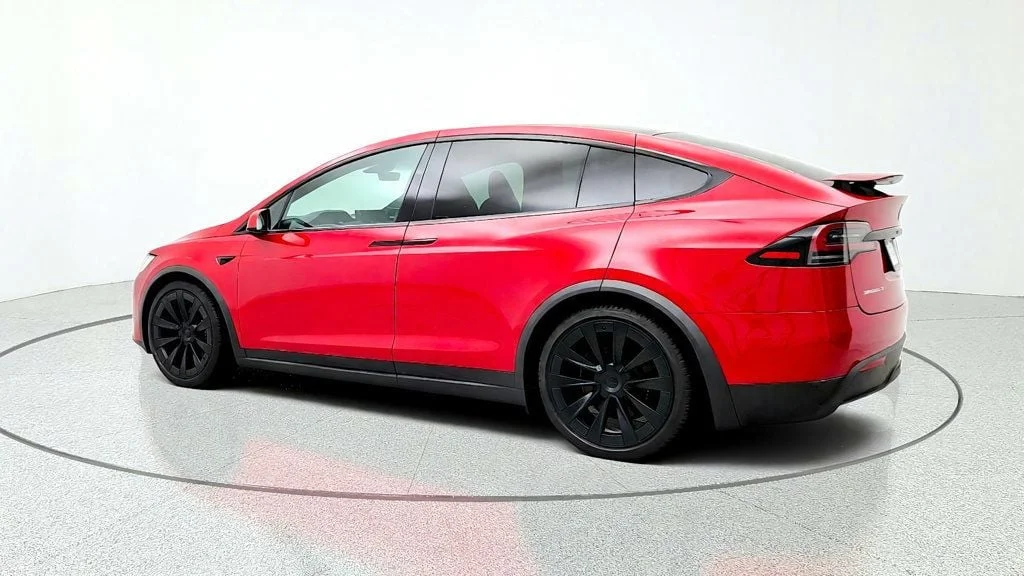 Used 2023 Red Multi-Coat Tesla AWD image 7