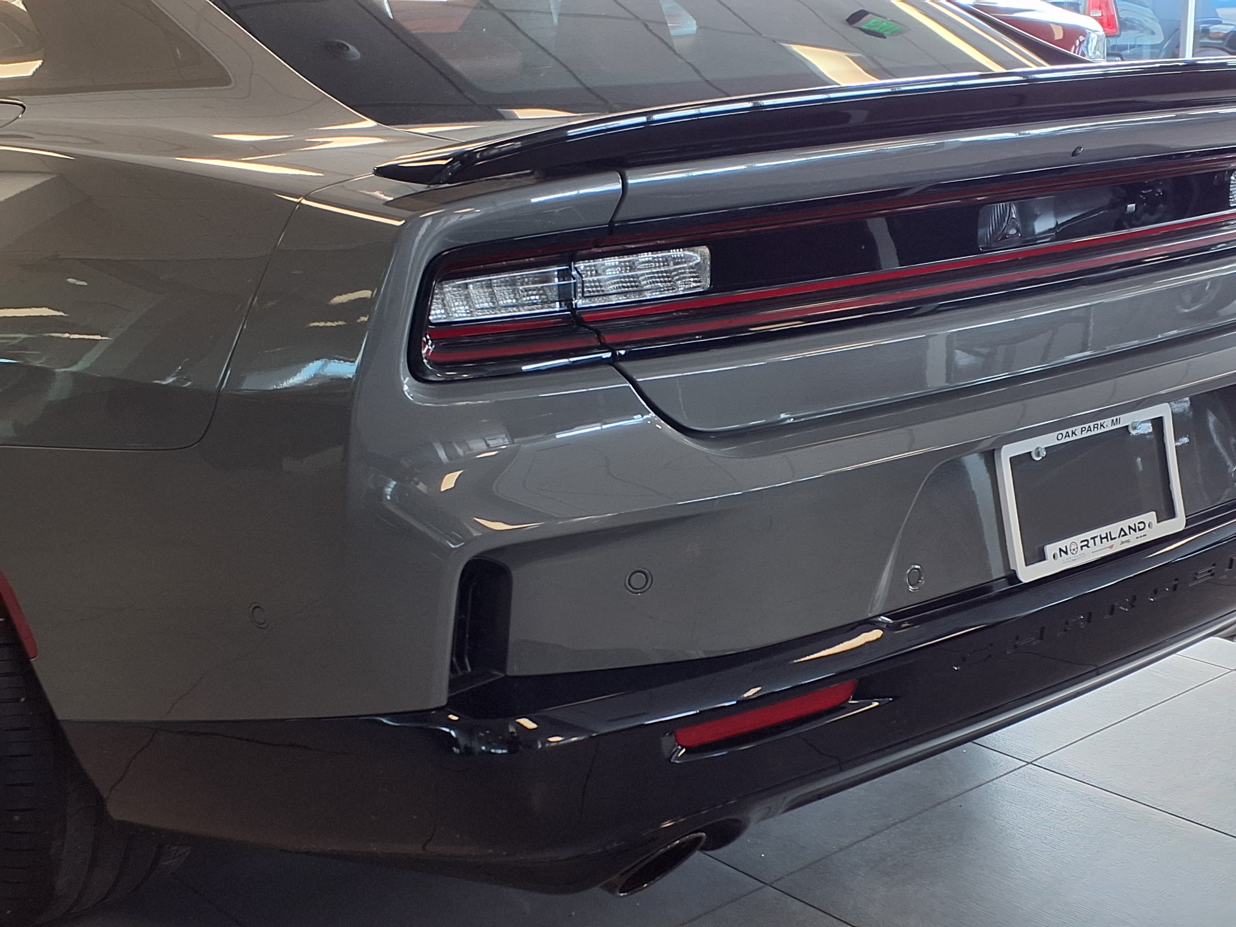 New 2026 Destroyer Gray Exterior Paint Dodge Scat Pack Plus 2-Door AWD image 8